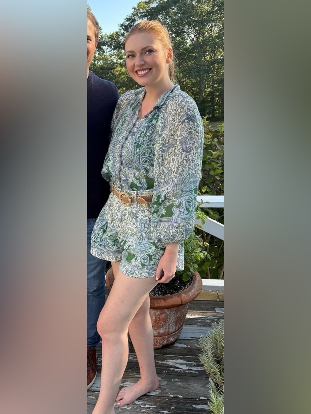 RARE 💎 Zimmermann OTTIE Matching Set (Top, Short & Belt) - 🧼 dry cleaned - Picture 4 of 4